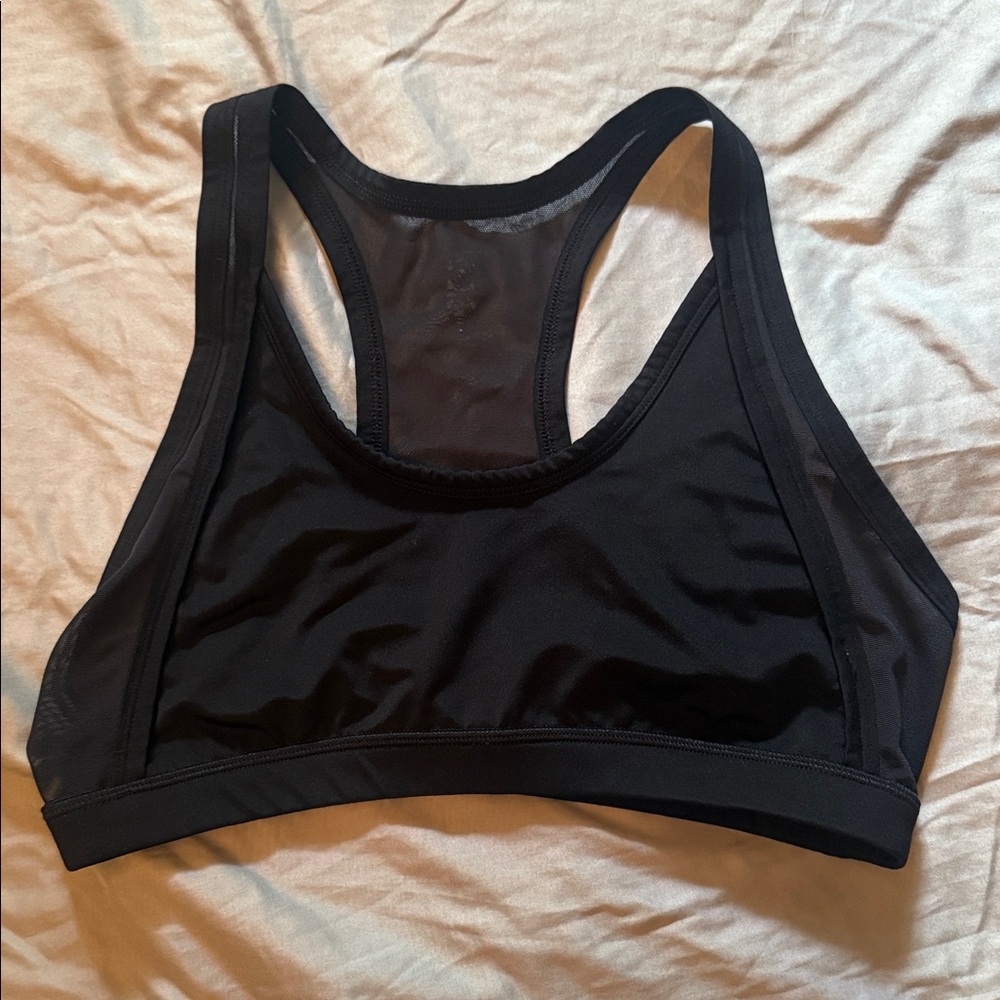 Free People Black Sports Bra
